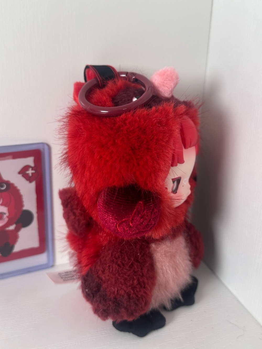 Dear Birds Series Skullpanda “A Dawn Duet” Plush Pendant - Picture 6 of 8